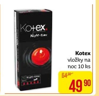 Vložky dámské na noc Kotex