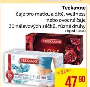 Čaj pro kojící matky Mother & Child Teekanne