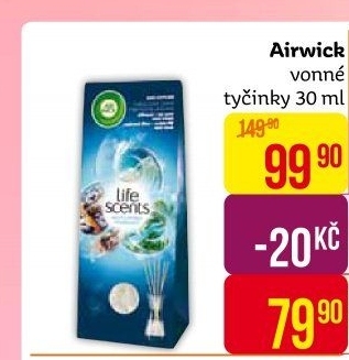 Vonné tyčinky Life ScentsAir Wick