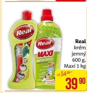Čisticí krém jemný Real
