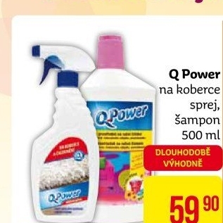 Čistič koberců šampon Q Power