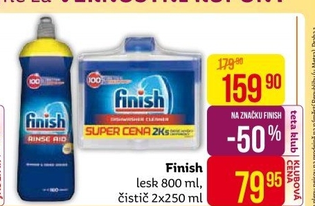Leštidlo do myčky Finish
