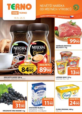 akční leták COOP 19.9.2018-25.9.2018
