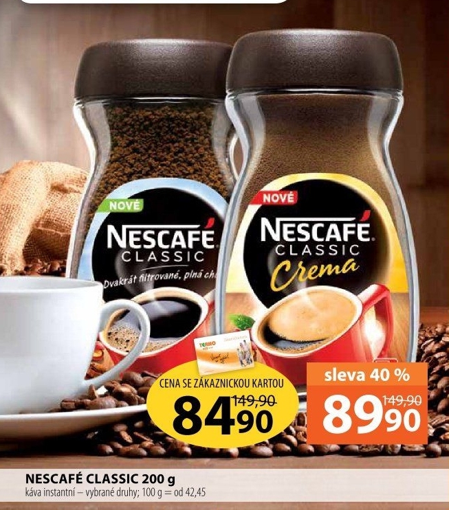 Instantní káva Nescafé Classic