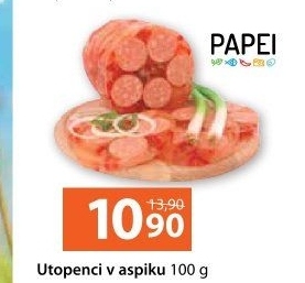 Utopenci v aspiku Lahůdky Papei