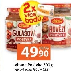 Hotové polévky Vitana
