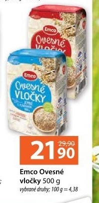 Ovesné vločky Emco