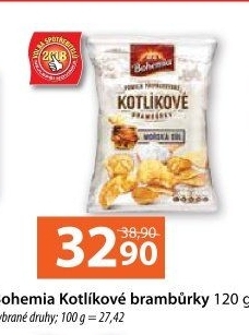 Chipsy Kotlíkové Bohemia Chips