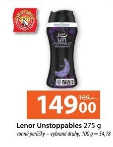 Vonné perličky do pračky Lenor UNstoppables