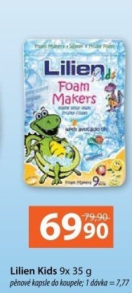 Pěnové kapsle do koupele Foam Makers Lilien