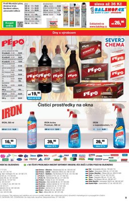 akční leták Barvy a laky drogerie 18.9.2018-6.10.2018