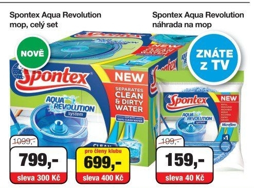 SPONTEX MOP SET