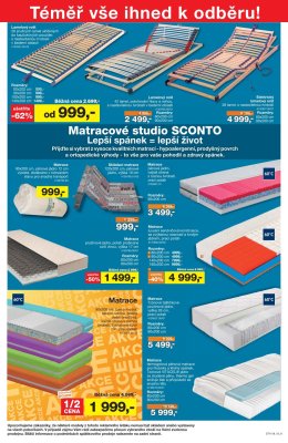 akční leták Sconto nábytek 19.9.2018-2.10.2018