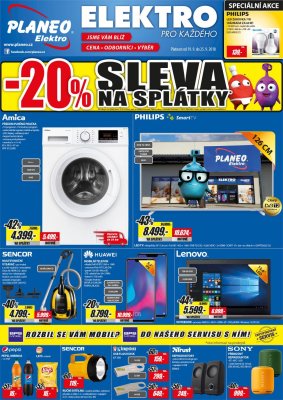 akční leták Planeo Elektro 19.9.2018-25.9.2018