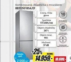 RB 37J5018SA/EF CHLADNIČKA KOMBI SAMSUNG