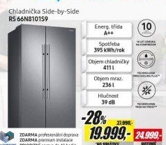 RS 66N8101S9 CHLADNIČKA SBS SAMSUNG