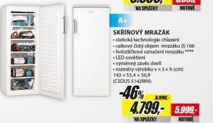 CSOUS 5142WH MRAZNIČKA ŠUPL.CANDY