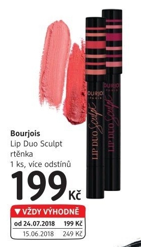 Rtěnka Lip Duo Sculpt Bourjois