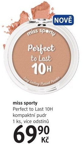 Pudr Perfect To Last 24H Miss Sporty