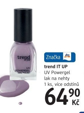 Lak na nehty UV Powergel Trend IT UP