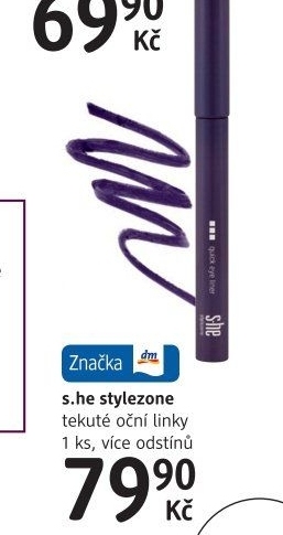 Oční linky ve fixu Stylezone s.he