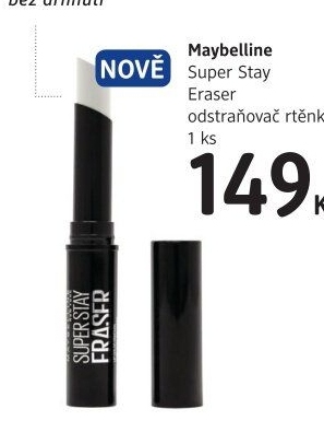 Odstraňovač rtěnky Super Stay Eraser Maybelline