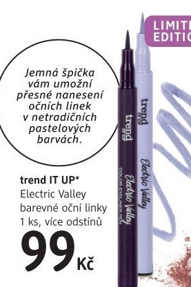 Oční linky barevné Electric Valley trend It Up