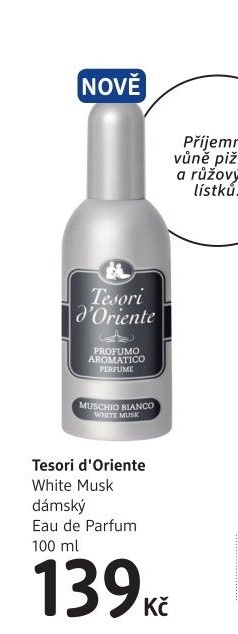 Parfémovaná voda dámská White Musk Tesori d'Oriente