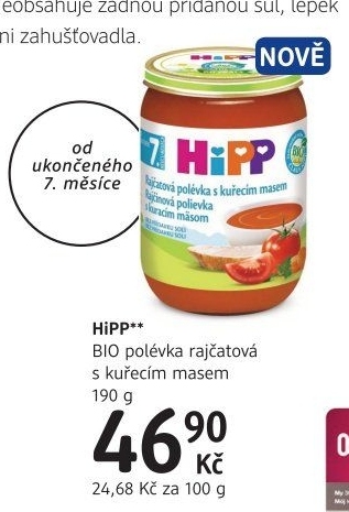 Dětská polévka Bio HiPP