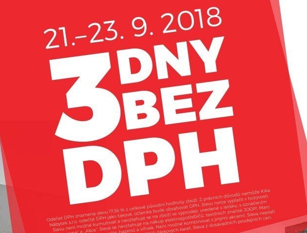 3 dny bez DPH