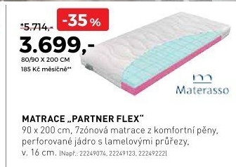 Matrace PARTNER FLEX