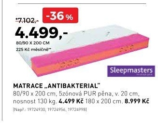 Matrace ANTIBAKTERIAL
