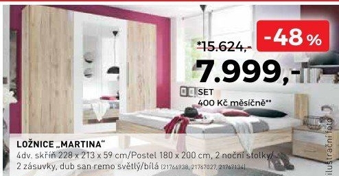 Ložnice MARTINA