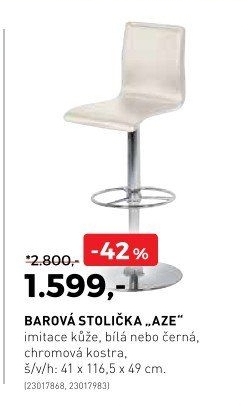 Barová stolička AZE
