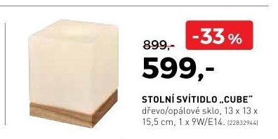 Stolní svítidlo CUBE