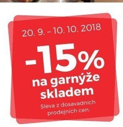 ´-15% na garnýže skladem