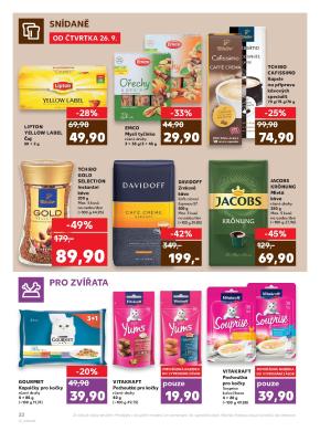 akční leták Kaufland 26.9.2018-3.10.2018
