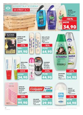 akční leták Kaufland 26.9.2018-3.10.2018