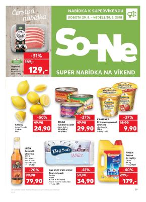 akční leták Kaufland 26.9.2018-3.10.2018