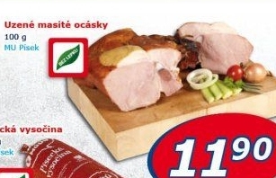 Masové ocásky uzené s kostí Maso uzeniny Písek