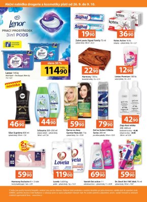 akční leták COOP 26.9.2018-2.10.2018