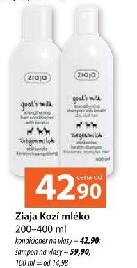 Šampon kozí Ziaja
