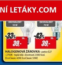 EcoClassic 42W E27 230V A55 CLPHILIPS