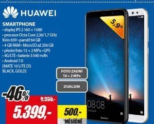 Mate 10 Lite DS Prestige Gold HUAWEI