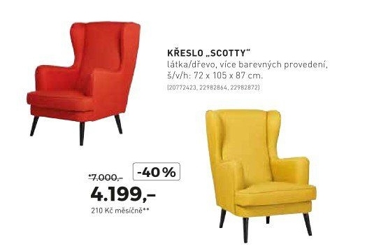 Křeslo Scotty