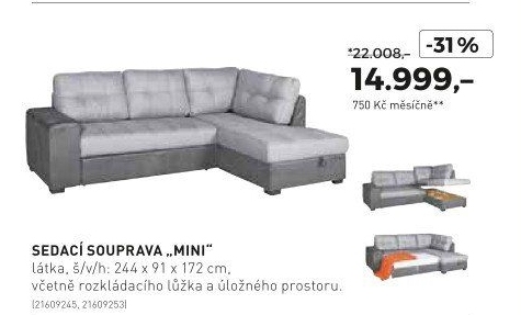 Sedaci souprava Mini
