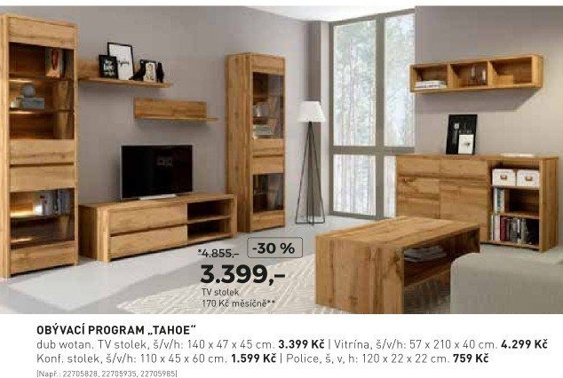Obývací program Tahoe
