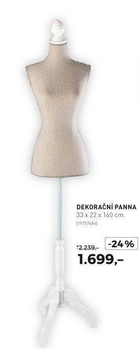 Dekorační panna