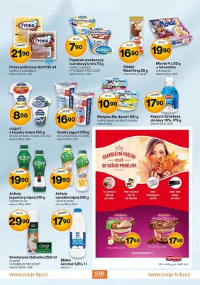 akční leták COOP 26.9.2018-9.10.2018