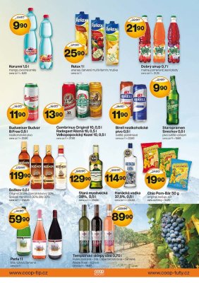 akční leták COOP 26.9.2018-9.10.2018